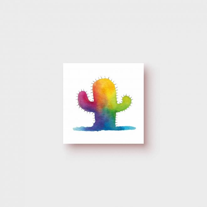 Rainbow Cactus 5x5